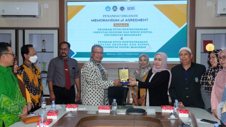 Fakultas Ekonomi dan Bisnis Digital Unimerz Sukses Teken MoA dengan Fakultas Ekonomi dan Bisnis UNM Makassar