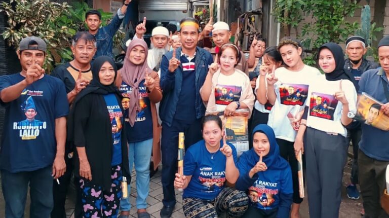 Kunjungi Kecamatan Mariso dan Mamajang, Warga Doakan Rudianto Lallo Jadi Wali Kota Makassar