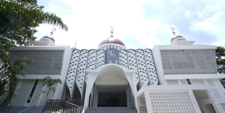 Pembangunan Masjid Al-Ayyubi Kompleks Kantor Gubernur Sulsel Rampung 100 Persen