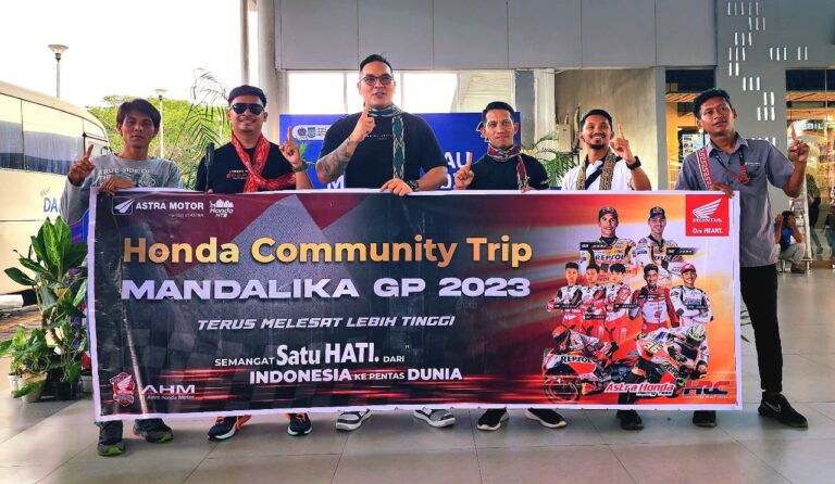 ASMO Sulsel Boyong Honda Community Saksikan Langsung IATC dan MotoGP 2023 di Mandalika